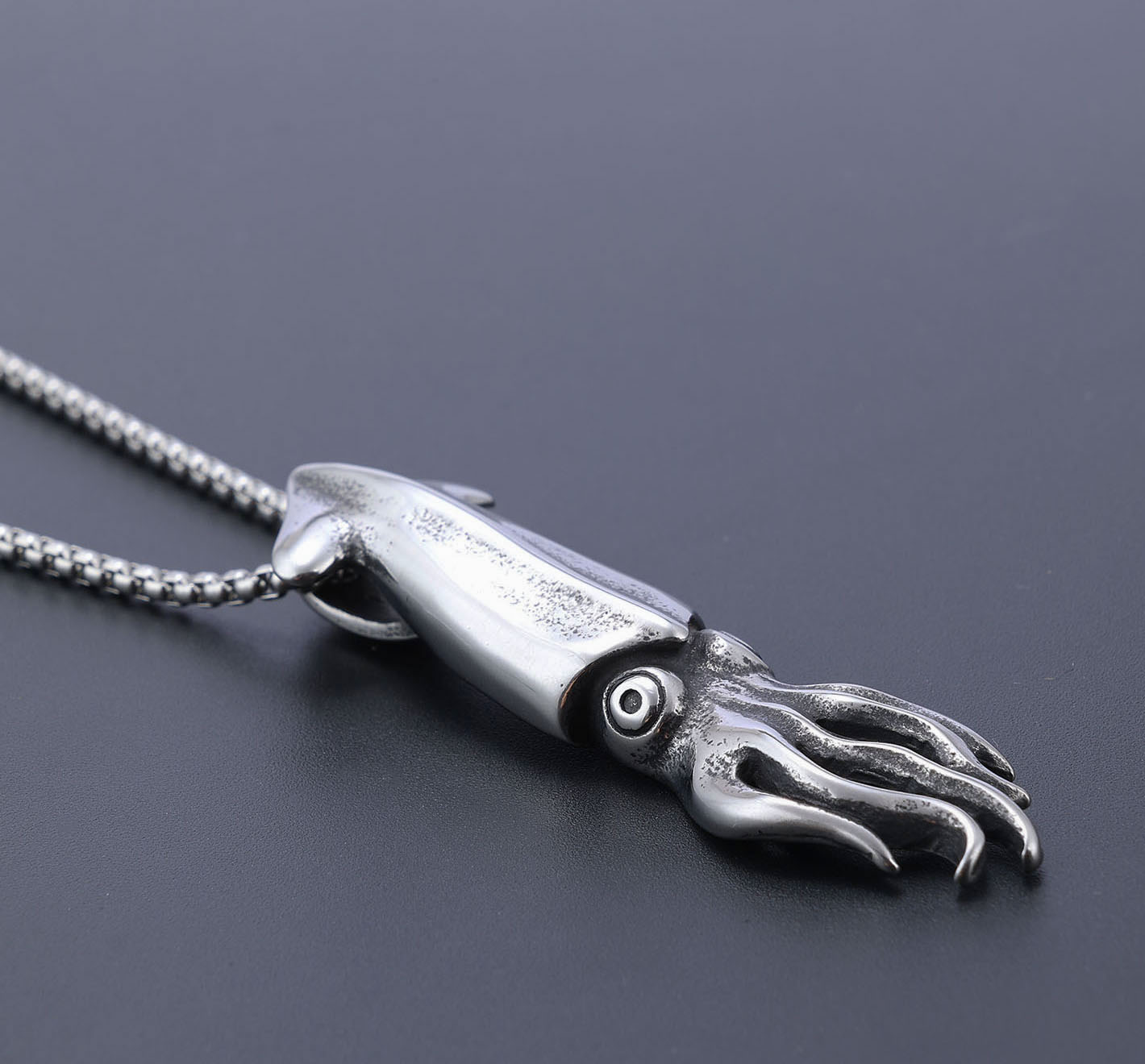 Punk Octopus 304 Stainless Steel Unisex Necklace Pendant display picture 1