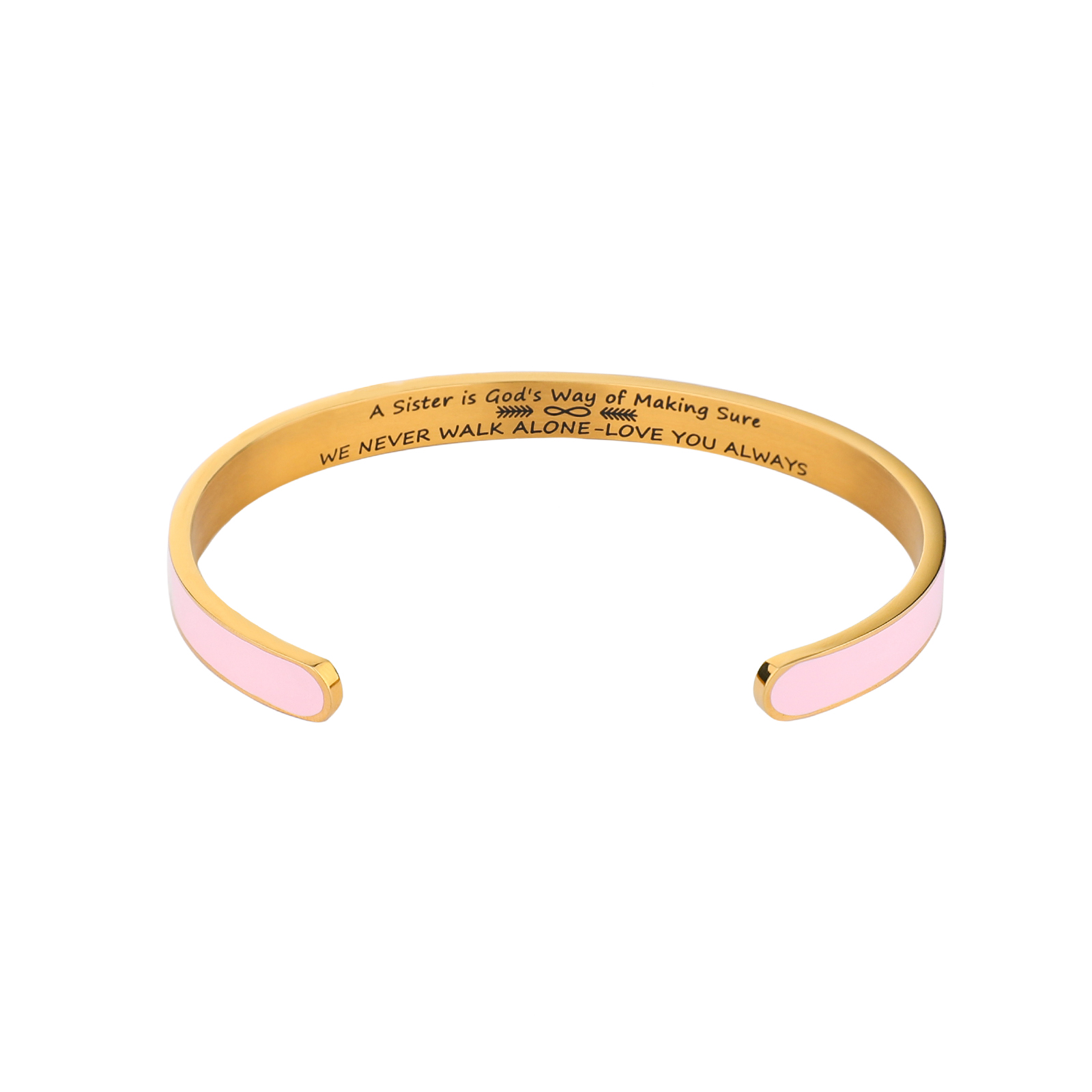 Casual Classic Style Geometric Stainless Steel Epoxy Plating Gold Plated Bangle display picture 6