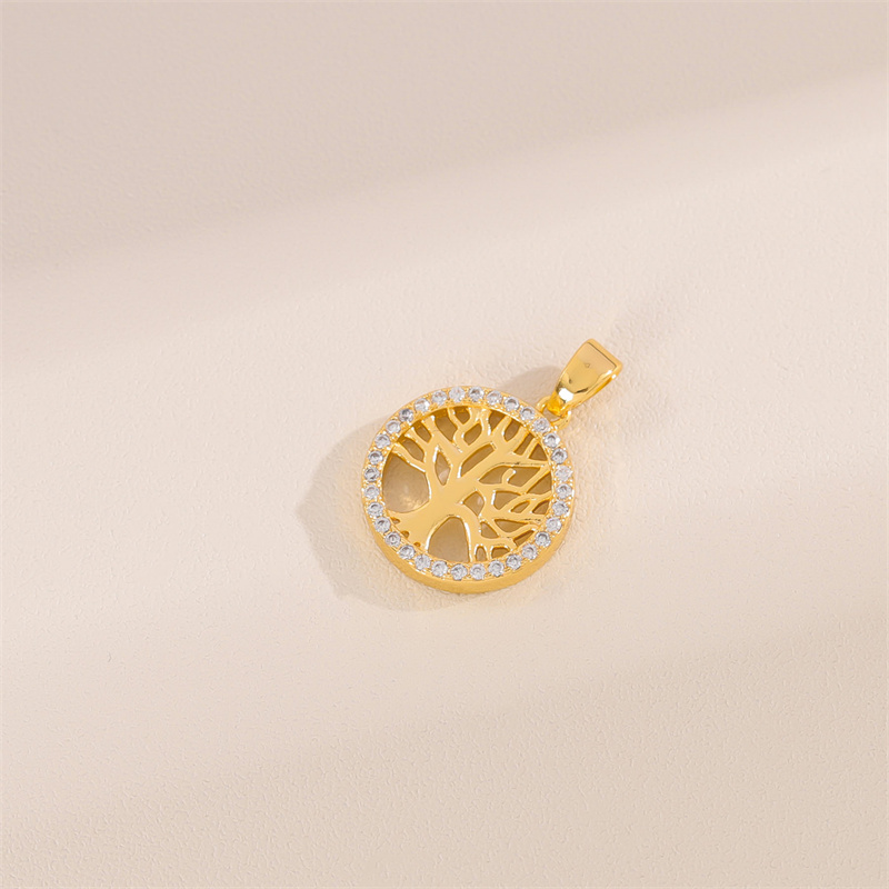 Wholesale Cute Handmade Shiny Sunflower Leaves Heart Shape Brass Plating Inlay 18K Gold Plated Zircon display picture 63