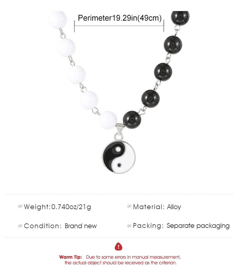 Einfacher Stil Tratsch Legierung Perlen Frau Halskette Mit Anhänger display picture 1