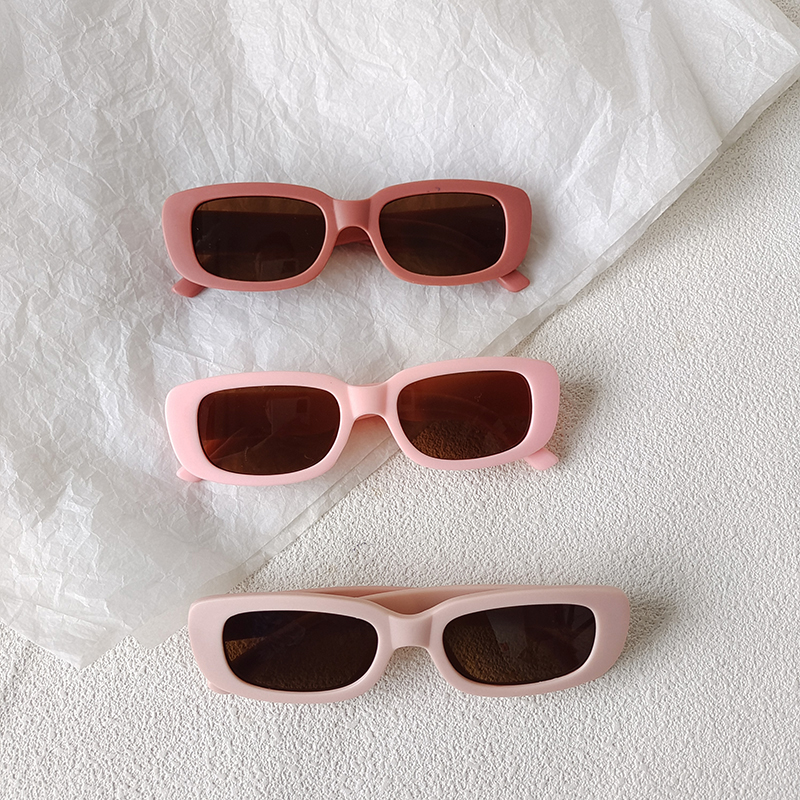 Vacation Simple Style Geometric Pc Resin Oval Frame Full Frame Kids Sunglasses display picture 5