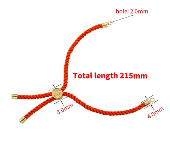 Casual Modern Style Simple Style Round Lines Rope Copper Plating Braid 18k Gold Plated Women's Drawstring Bracelets display picture 23