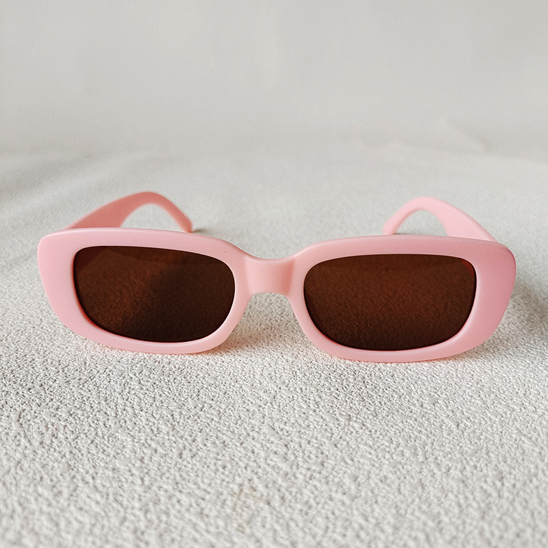 Vacation Simple Style Geometric Pc Resin Oval Frame Full Frame Kids Sunglasses display picture 7