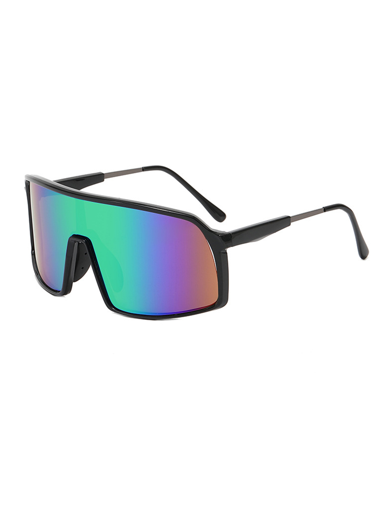Casual Streetwear Colorful Pc Sport Biker Full Frame Glasses display picture 5