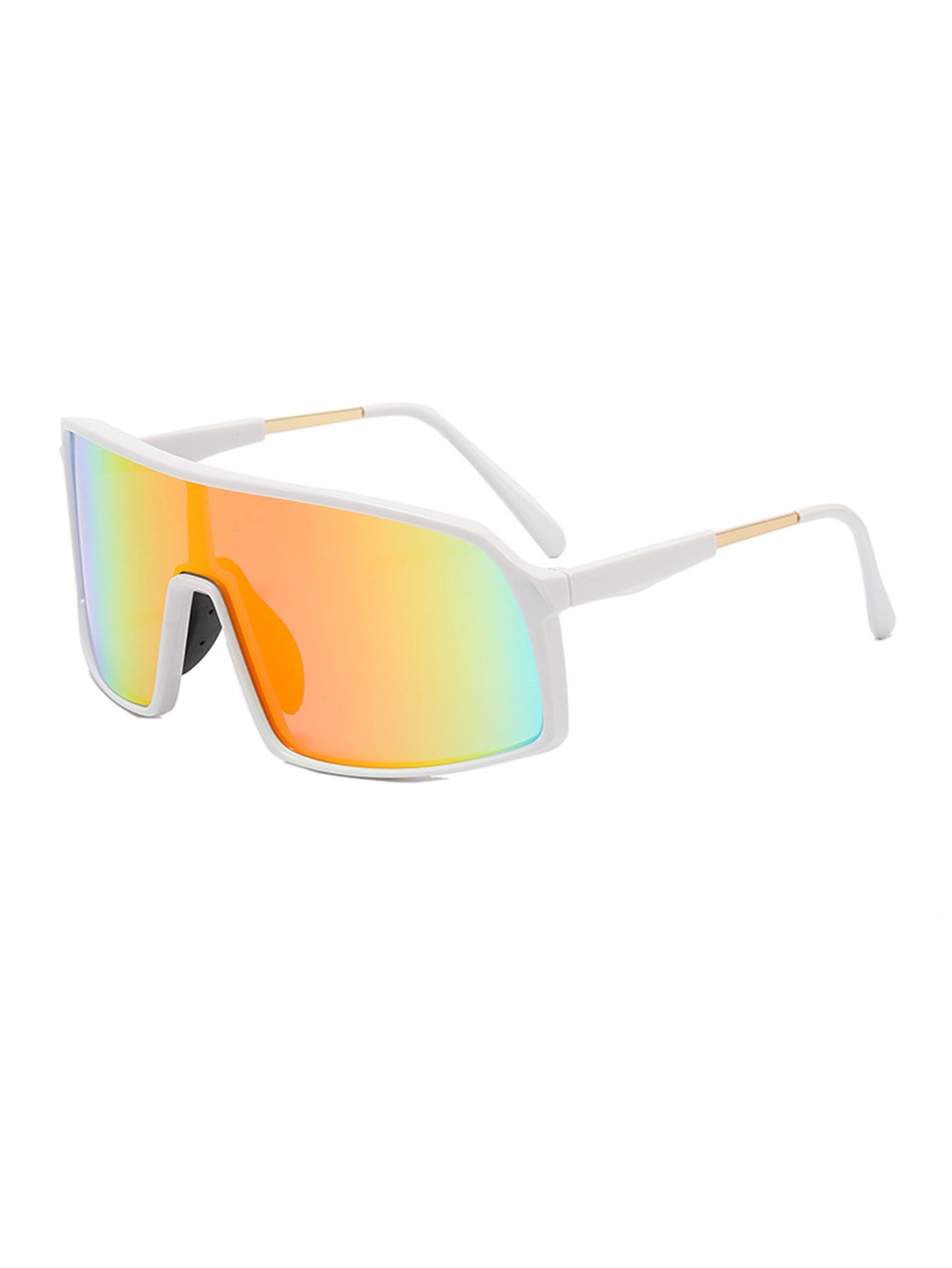 Casual Streetwear Colorful Pc Sport Biker Full Frame Glasses display picture 6