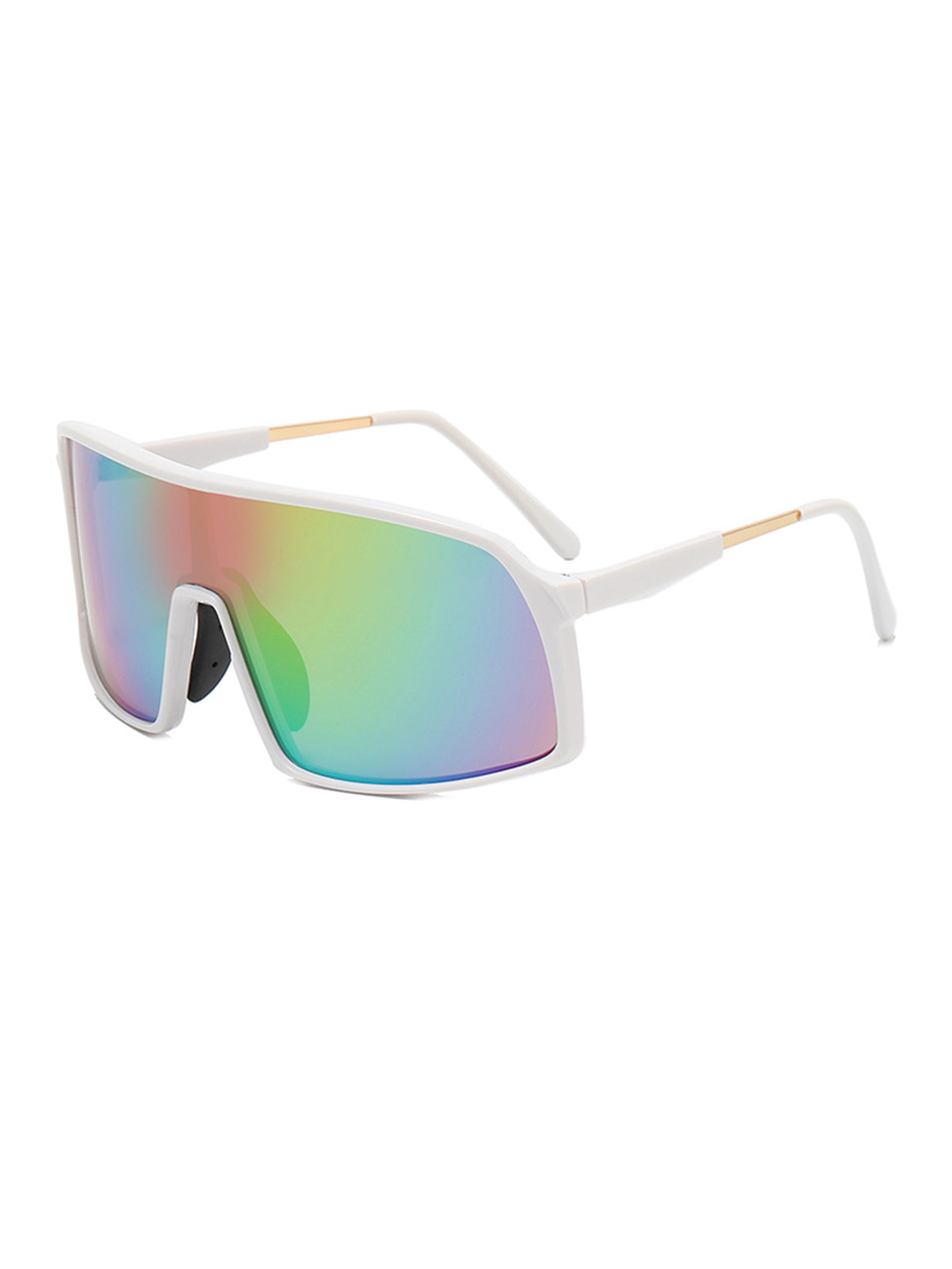 Casual Streetwear Colorful Pc Sport Biker Full Frame Glasses display picture 7