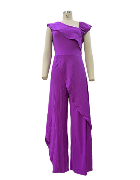 Women's Banquet Party Elegant Solid Color Ankle-length Jumpsuits display picture 9