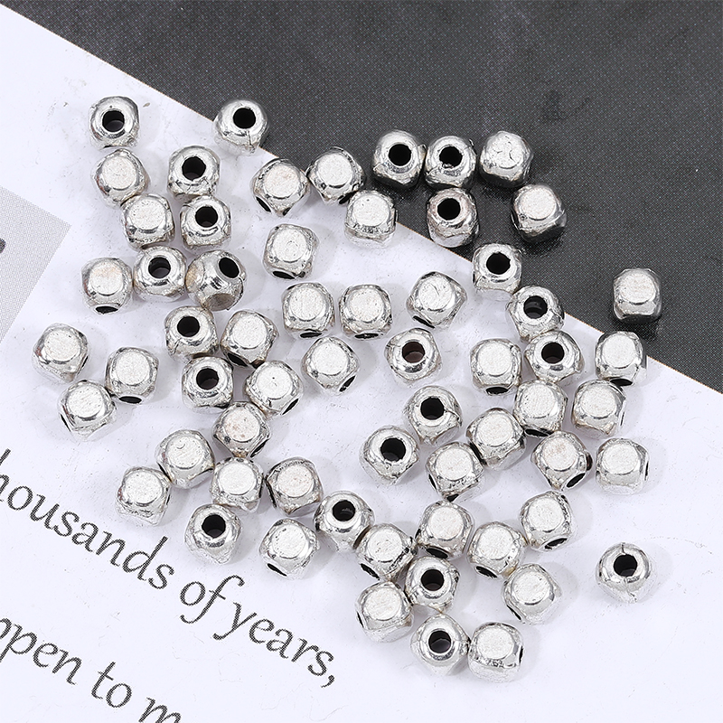 Simple Style Solid Color Silver Plated Alloy Wholesale Jewelry Accessories display picture 4