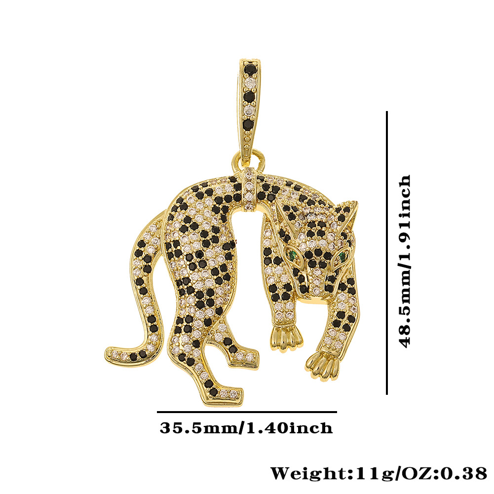 Casual Animal Zircon Copper Wholesale Charms Jewelry Accessories display picture 11