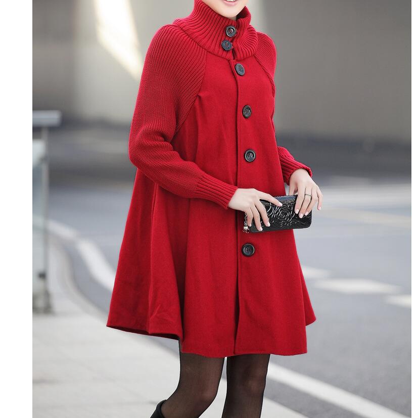Women's Casual Solid Color Single Breasted Coat Woolen Coat display picture 6