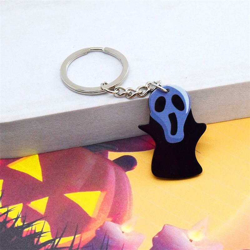 Cute Funny Spider Arylic Halloween Keychain display picture 8