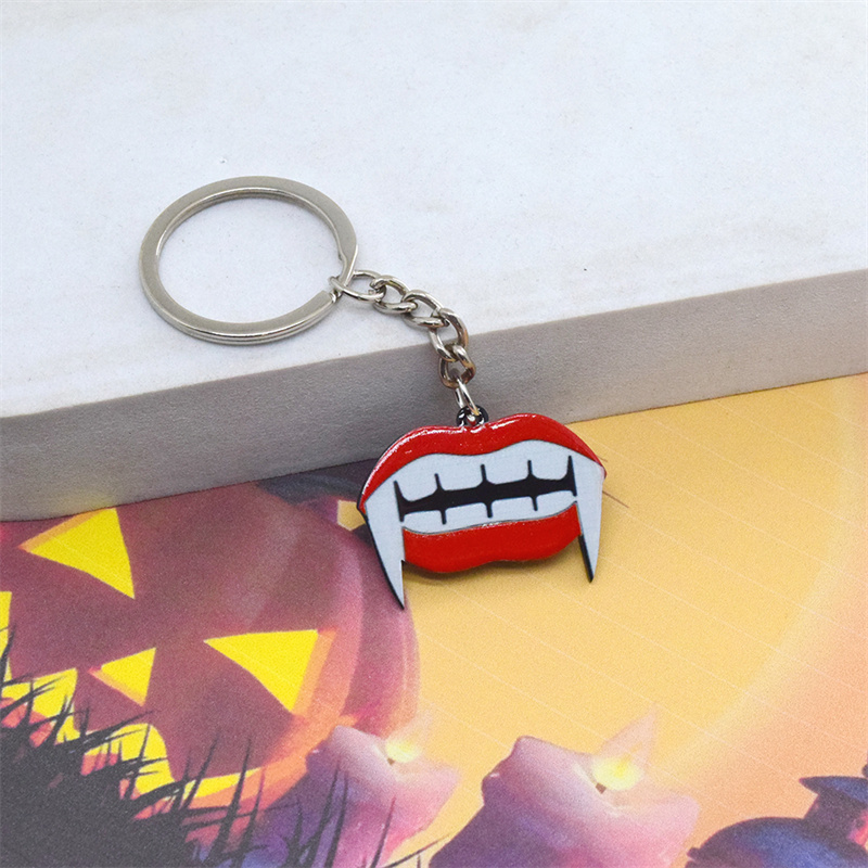 Cute Funny Spider Arylic Halloween Keychain display picture 6