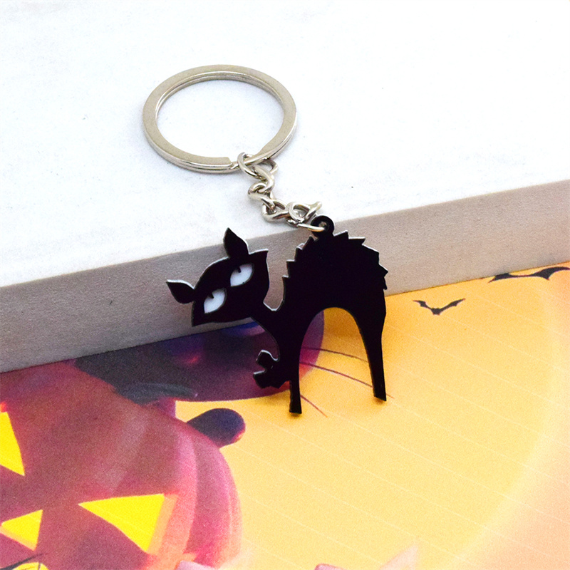 Cute Funny Spider Arylic Halloween Keychain display picture 12