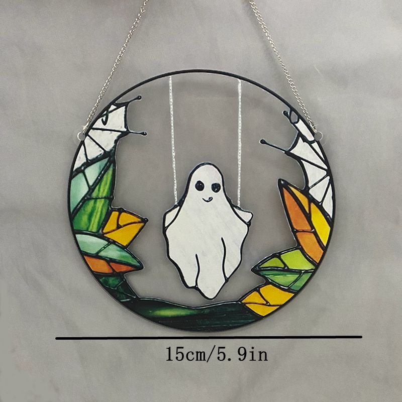 Halloween Ghost Arylic Party Hanging Ornaments display picture 1