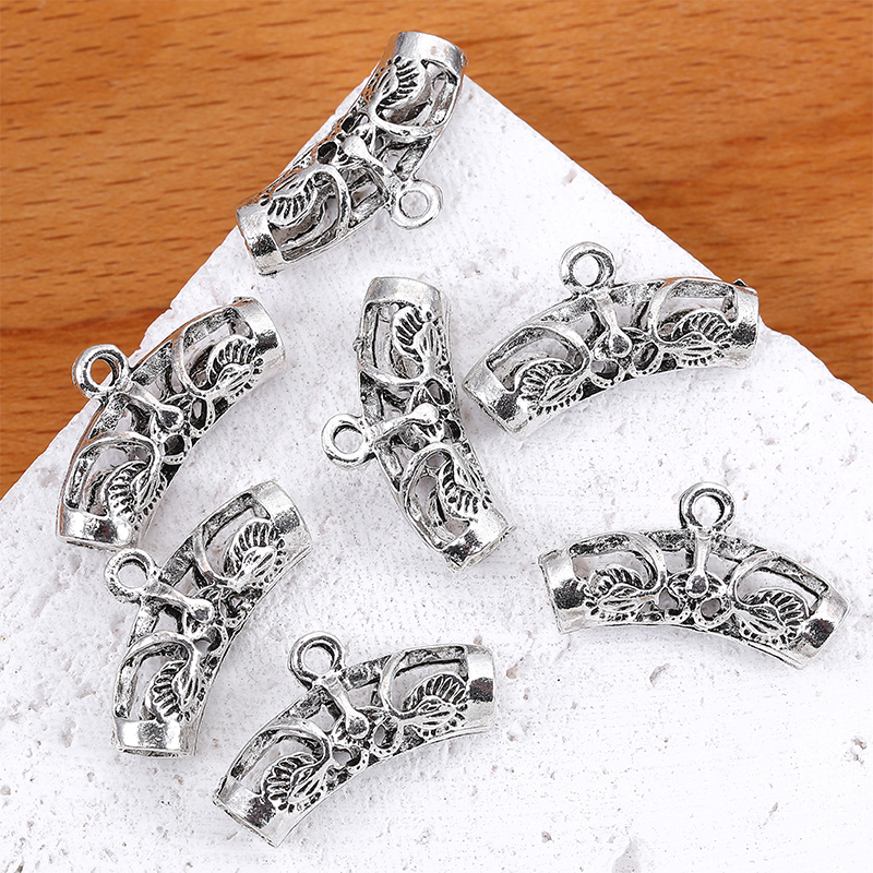 Retro Simple Style Solid Color Silver Plated Alloy Wholesale Jewelry Accessories display picture 3