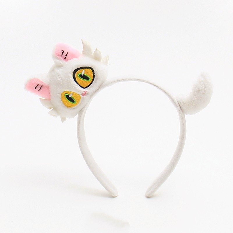 Women's Casual Cute Cat Flannel Hair Band display picture 3
