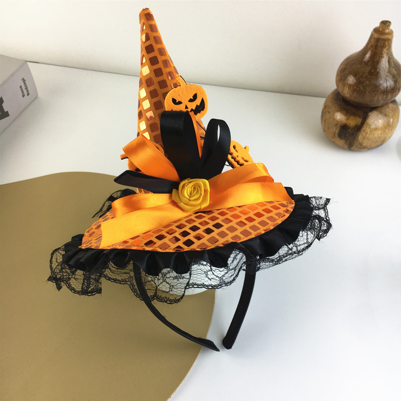 Exaggerated Funny Novelty Pumpkin Cloth Hair Band display picture 6