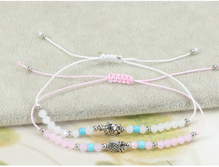 Streetwear Starfish Owl Alloy Rope Unisex Bracelets display picture 1