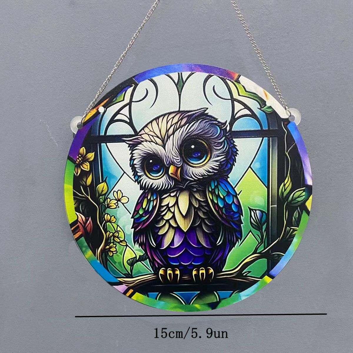 Ig Style Owl Arylic Pendant display picture 2