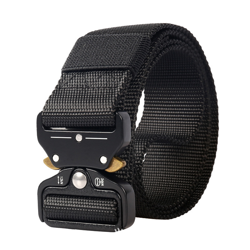 Basic Classic Style Solid Color Alloy Plastic Canvas Unisex Woven Belts display picture 2