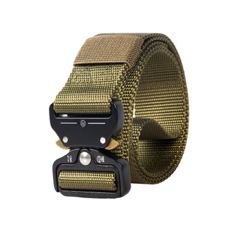 Basic Classic Style Solid Color Alloy Plastic Canvas Unisex Woven Belts display picture 1