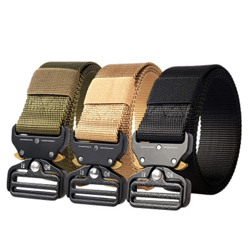 Basic Classic Style Solid Color Alloy Plastic Canvas Unisex Woven Belts display picture 9