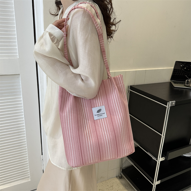 Women's All Seasons Canvas Elegant Streetwear Shoulder Bag Canvas Bag Handbag display picture 3