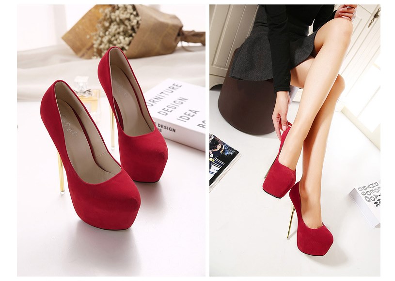 Women's Elegant Sexy Streetwear Solid Color Round Toe Pumps display picture 1