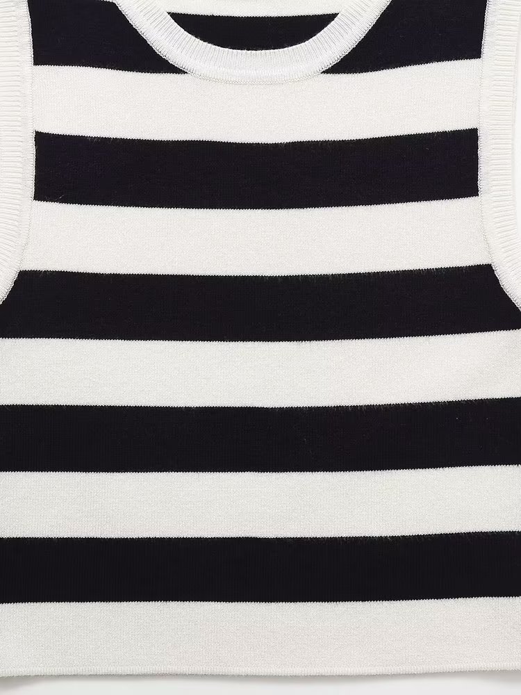 Women's Vest Tank Tops Casual Stripe Solid Color display picture 14