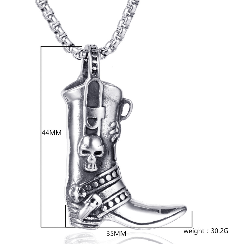 Casual Streetwear Boots Stainless Steel None None Men'S display picture 8