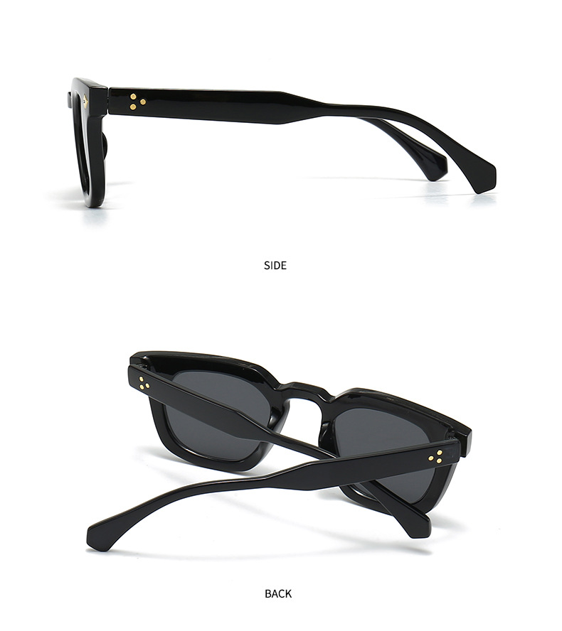 Einfacher Stil Farbverlauf Leopard Pc Quadrat Vollbild Sonnenbrille Der Frauen display picture 7