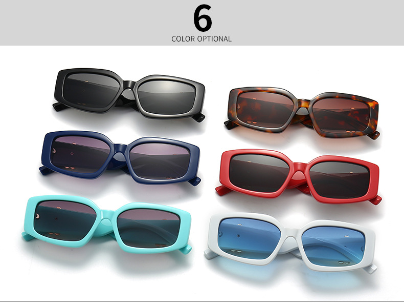 Simple Style Gradient Color Ac Square Full Frame Women's Sunglasses display picture 2