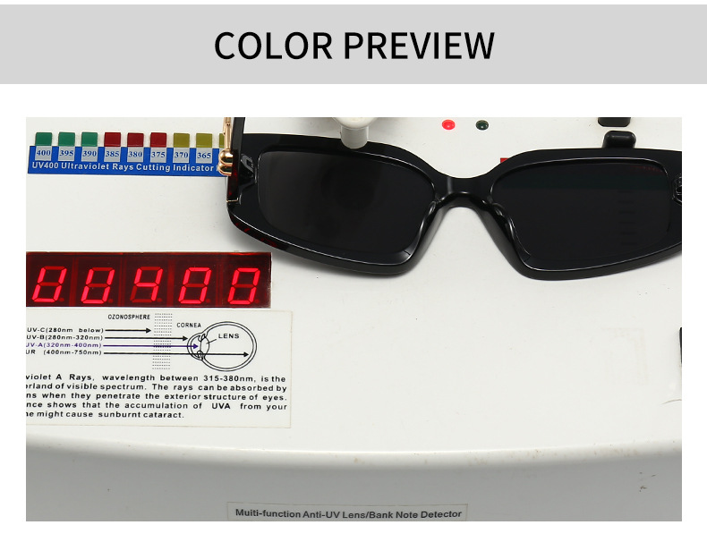 Simple Style Gradient Color Ac Square Full Frame Women's Sunglasses display picture 3