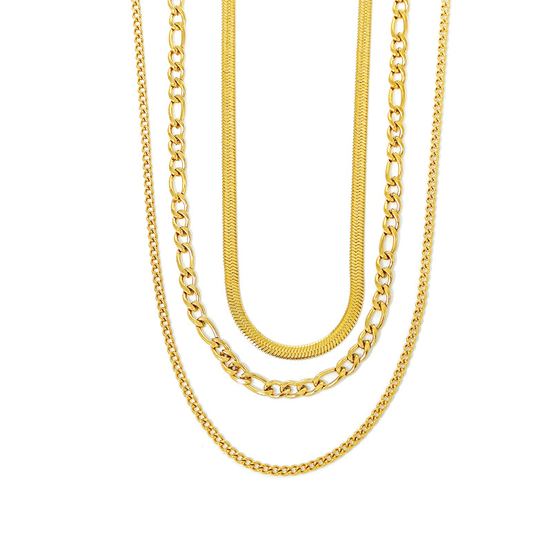 Titan Stahl 18 Karat Vergoldet Einfacher Stil Klassischer Stil Blume Halskette Mit Anhänger display picture 2