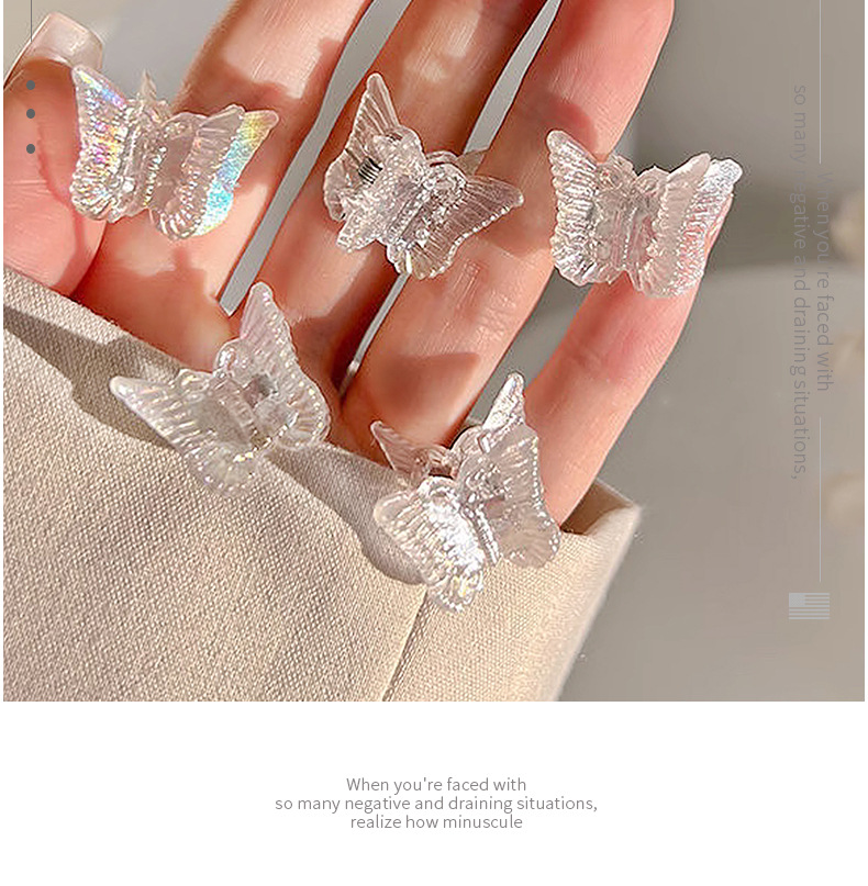 Sweet Butterfly Plastic Hair Claws display picture 1