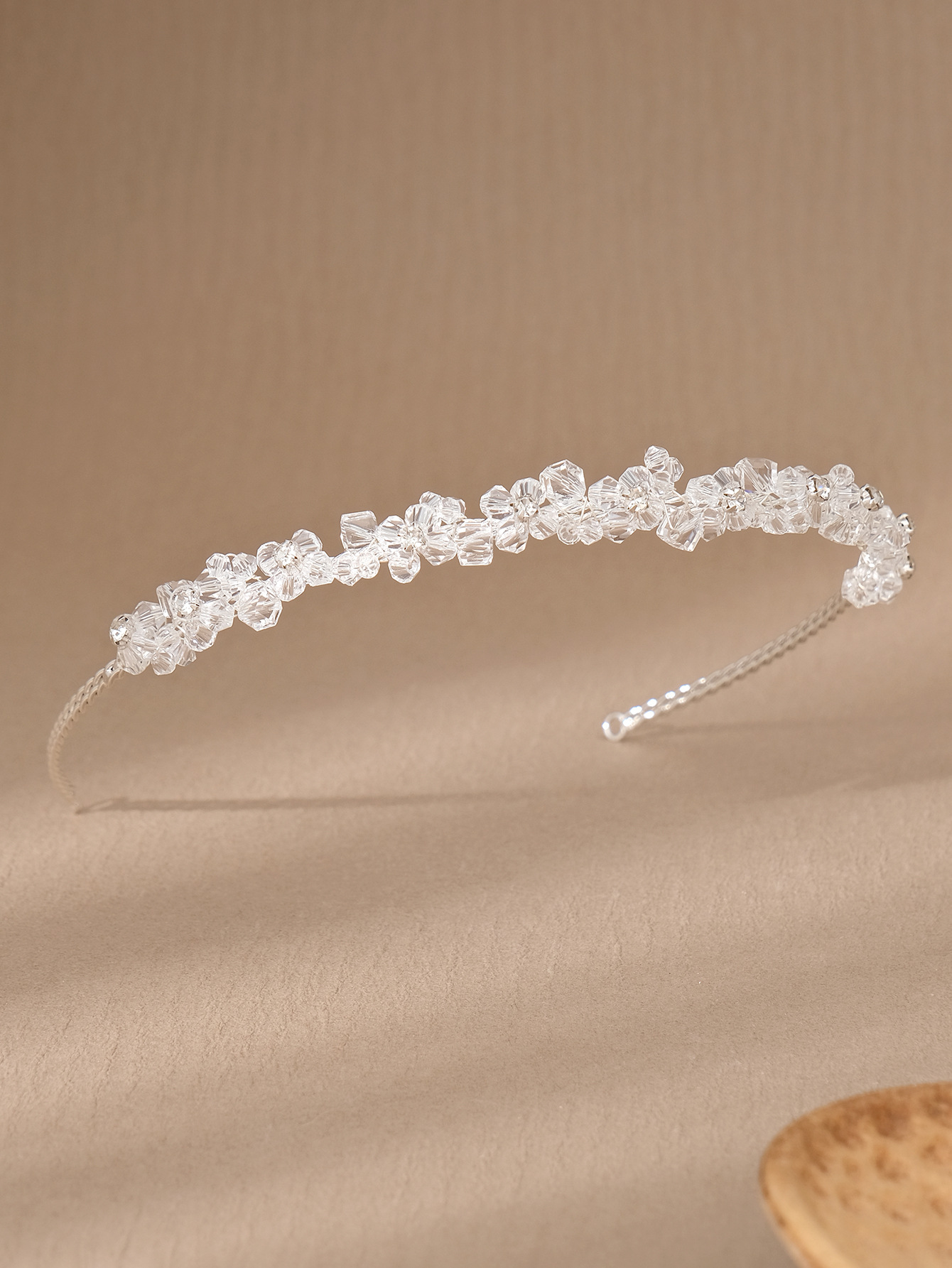 Japanischer Stil Farbblock Kristall Inlay Strasssteine Haarband display picture 11