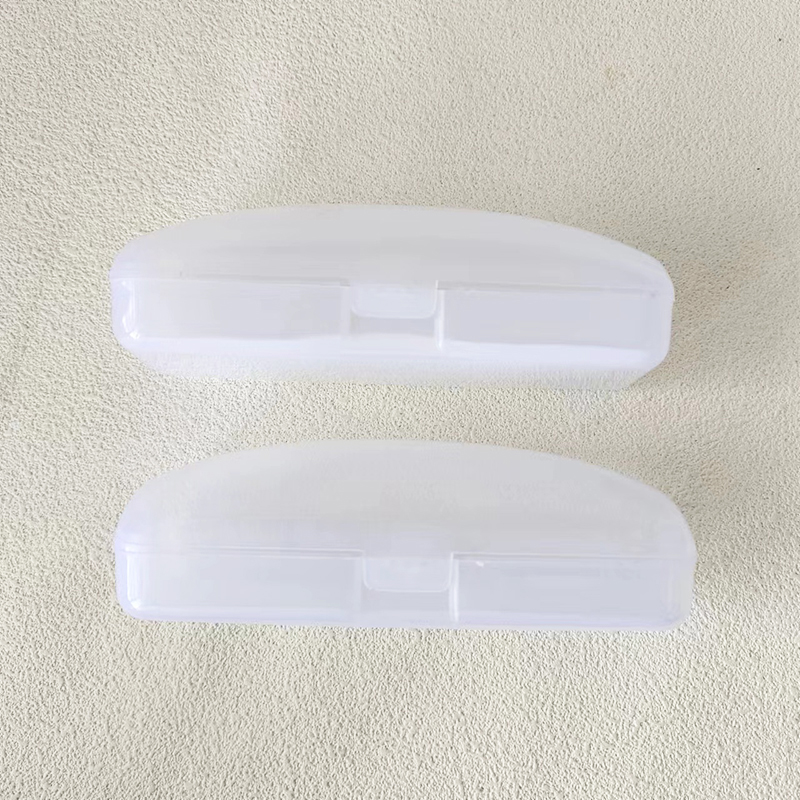 Modern Style Solid Color Plastic Unisex Glasses Case display picture 3