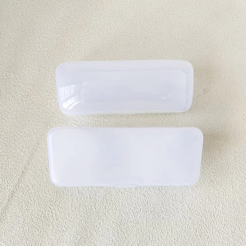 Modern Style Solid Color Plastic Unisex Glasses Case display picture 4