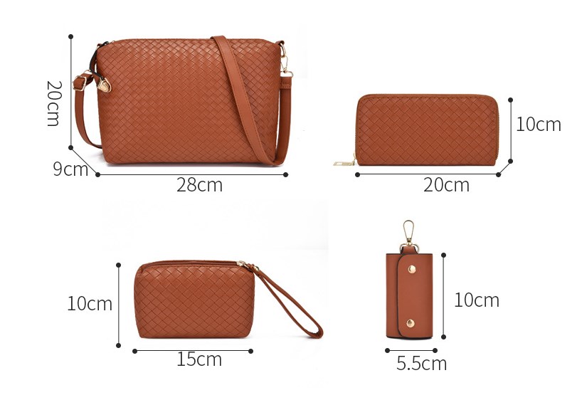 Women's All Seasons Pu Leather Elegant Vintage Style Classic Style Shoulder Bag Bag Sets Handbag display picture 2