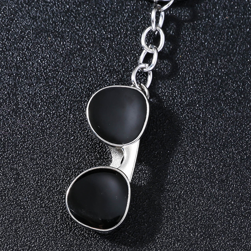 Cool Style Sunglasses Alloy Enamel Bag Pendant Keychain display picture 1