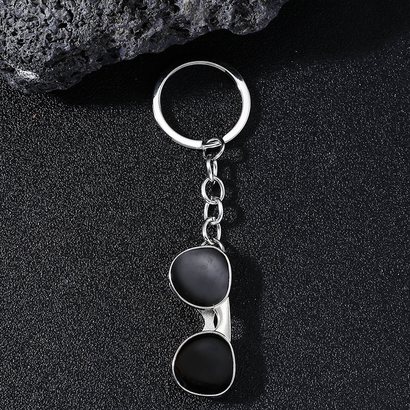 Cool Style Sunglasses Alloy Enamel Bag Pendant Keychain display picture 2