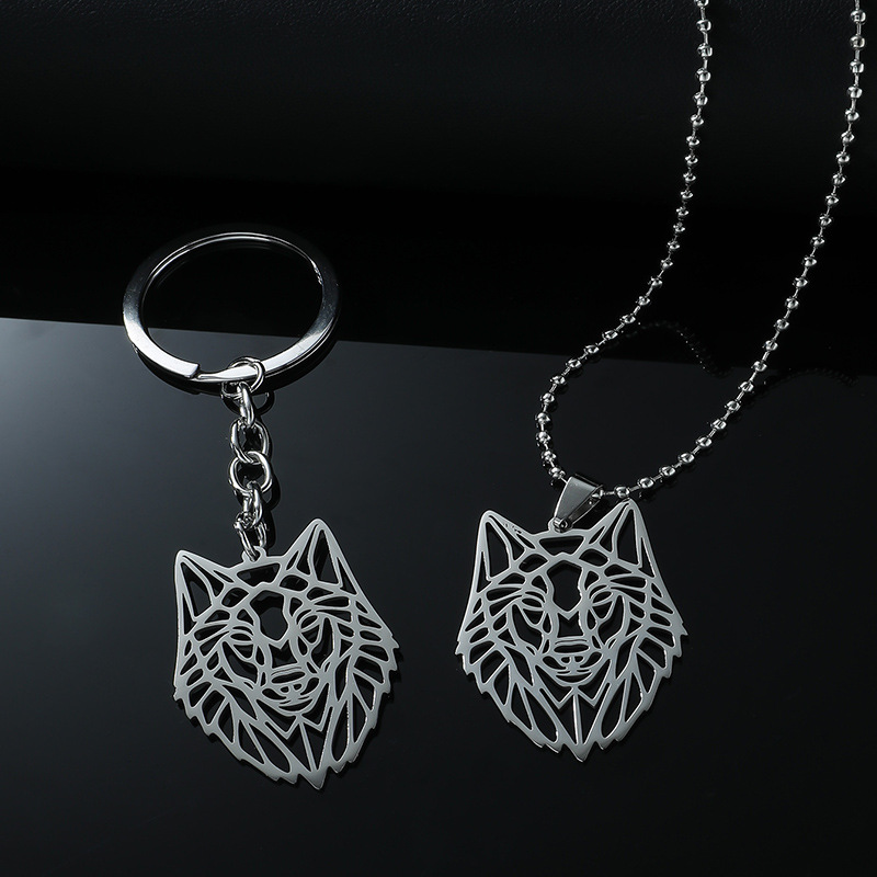 Modern Style Streetwear Animal Stainless Steel Men's Pendant Necklace display picture 6
