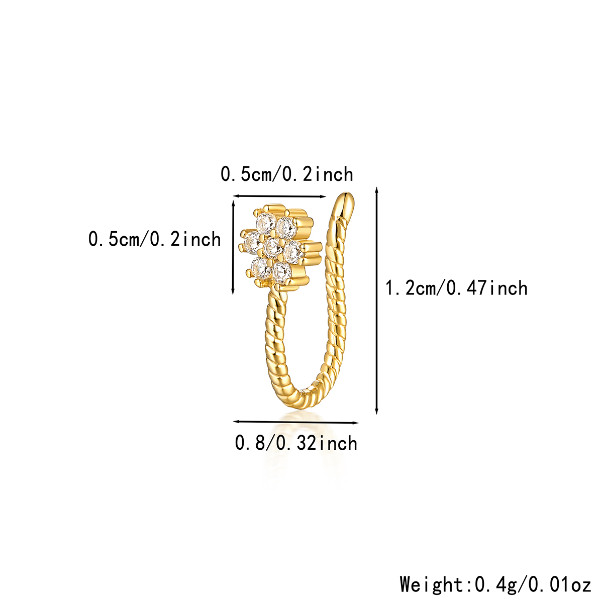 Casual Star Coconut Tree Flower Sterling Silver Plating Inlay Zircon 18k Gold Plated White Gold Plated Chandelier Earrings Hoop Earrings Earrings display picture 1