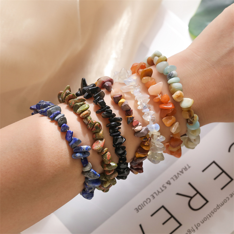 Style Ethnique Géométrique La Pierre Naturelle De Gros Bracelets display picture 2