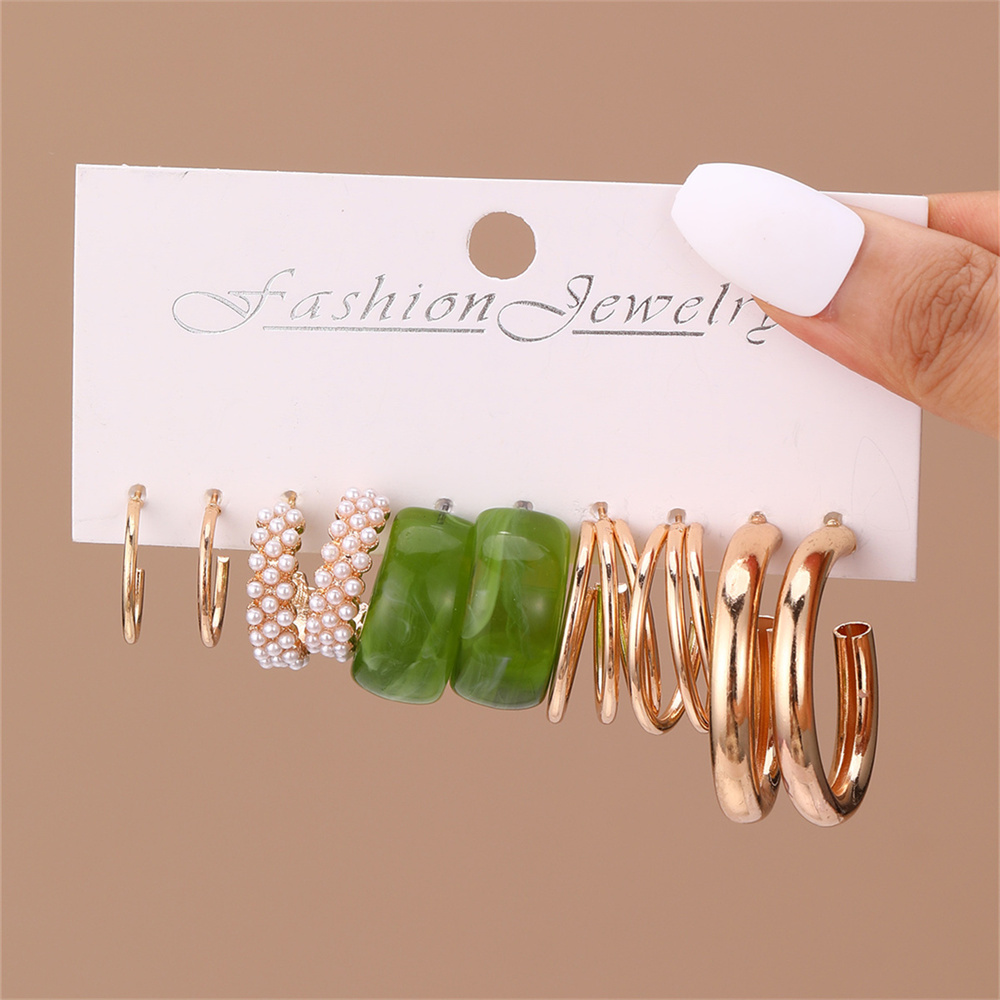 1 Set Casual Mushroom Patchwork Artificial Pearl Alloy Drop Earrings display picture 7