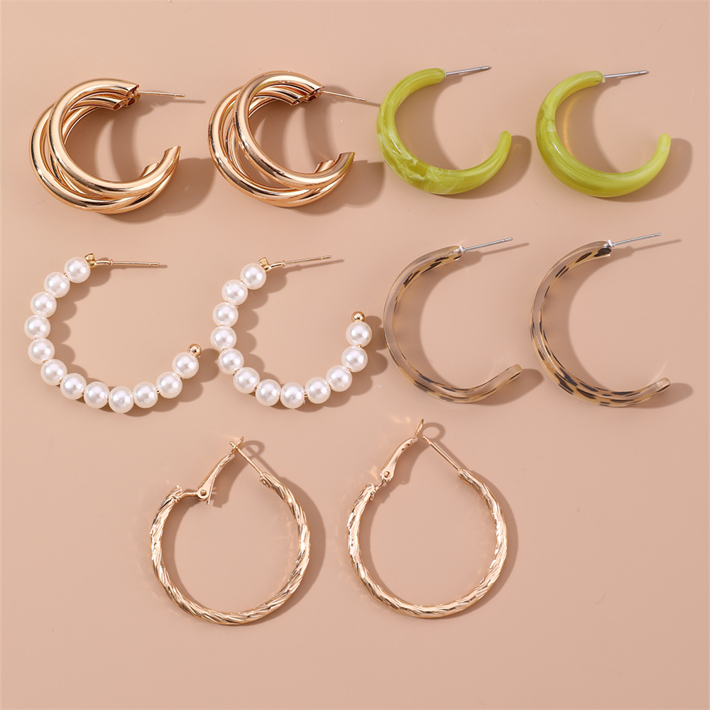 1 Set Casual Mushroom Patchwork Artificial Pearl Alloy Drop Earrings display picture 16