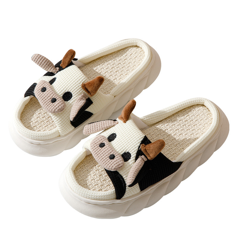 Women's Casual Animal Open Toe Slides Slippers display picture 5