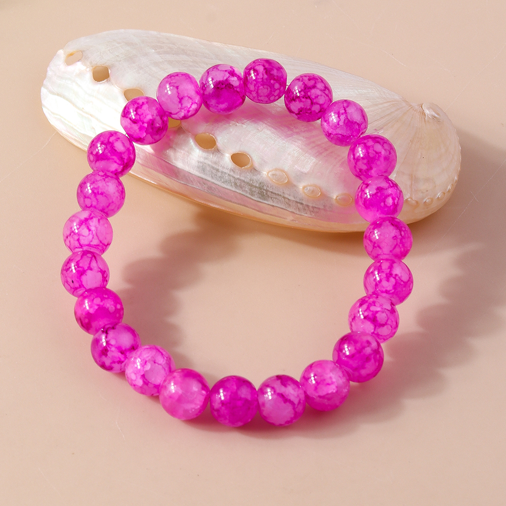 Simple Style Round Ore Wholesale Bracelets display picture 8