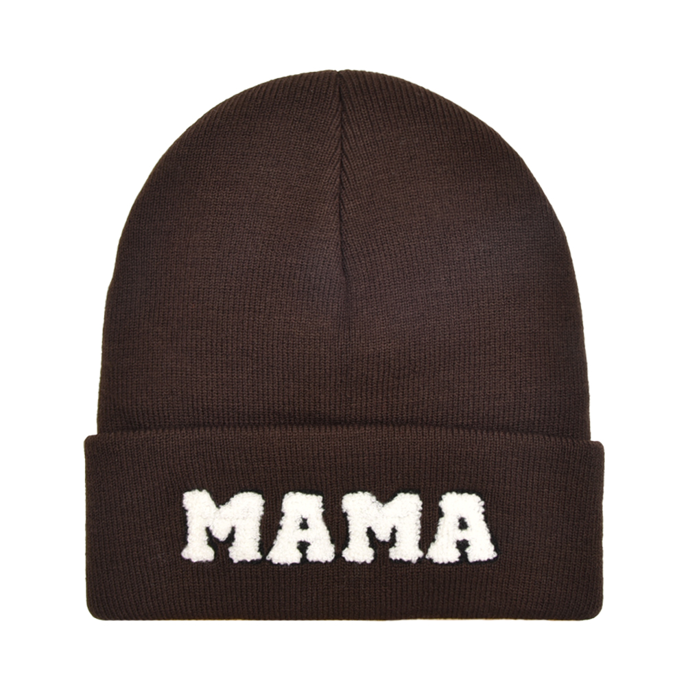 Women's Embroidery Letter Embroidery Eaveless Wool Cap display picture 3
