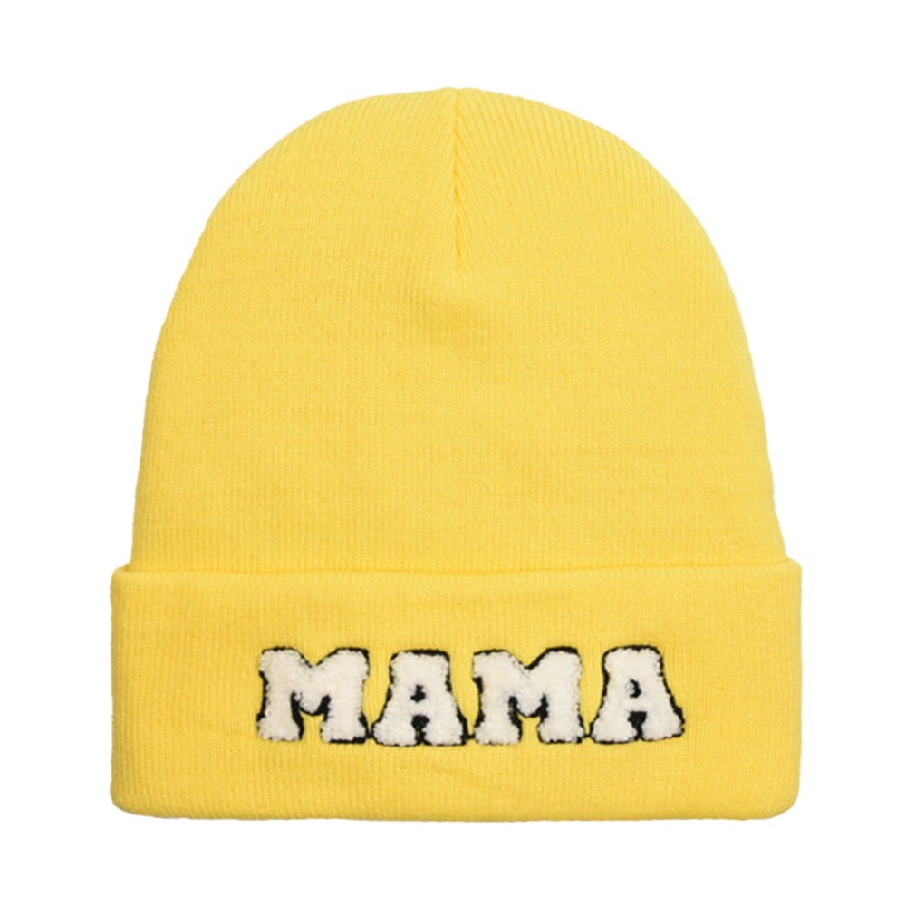 Women's Embroidery Letter Embroidery Eaveless Wool Cap display picture 4